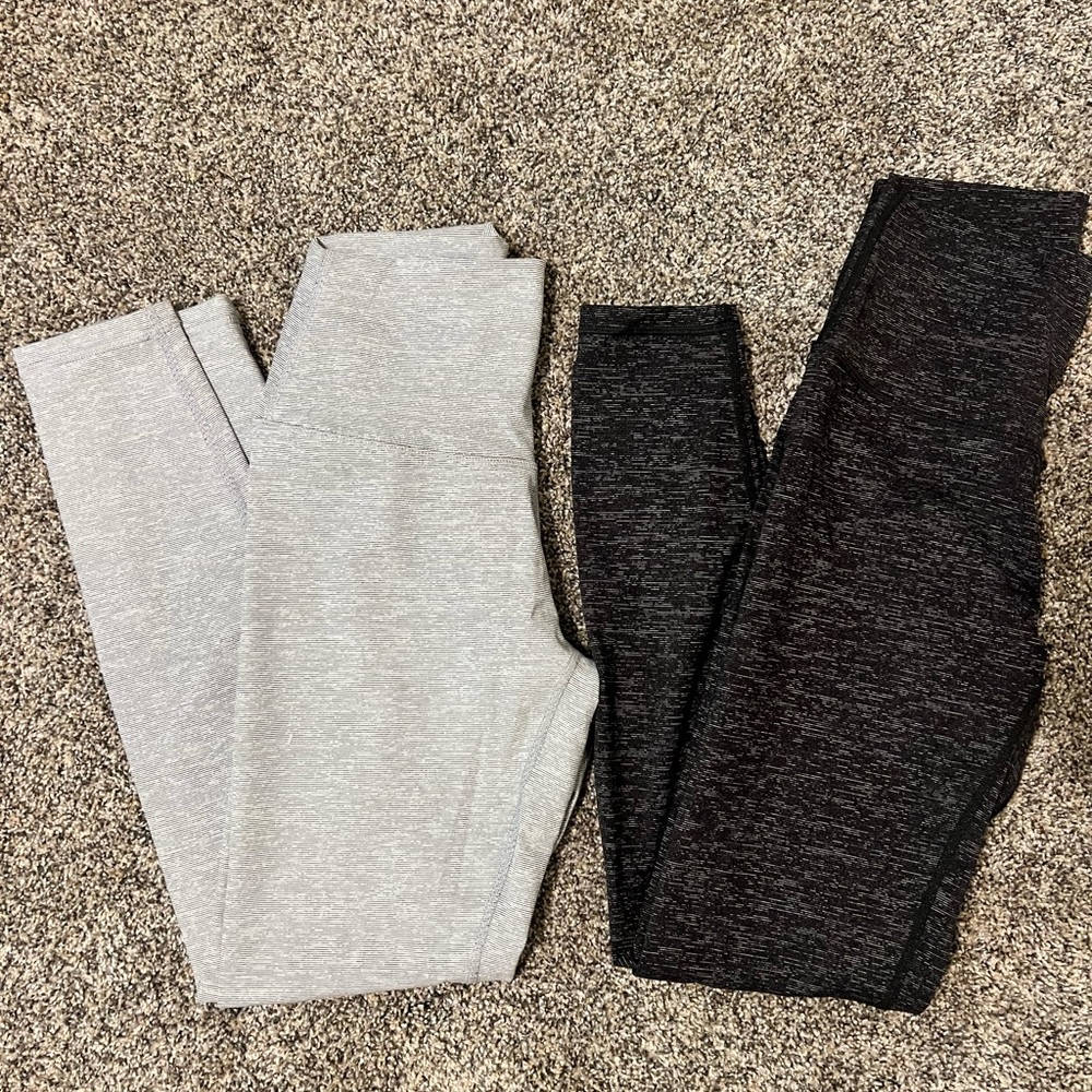 Born Primitive Leggings - Light Gray & Charcoal NWOT